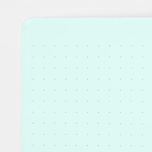 Midori Colour Dot Grid A5 Notebook - Blue