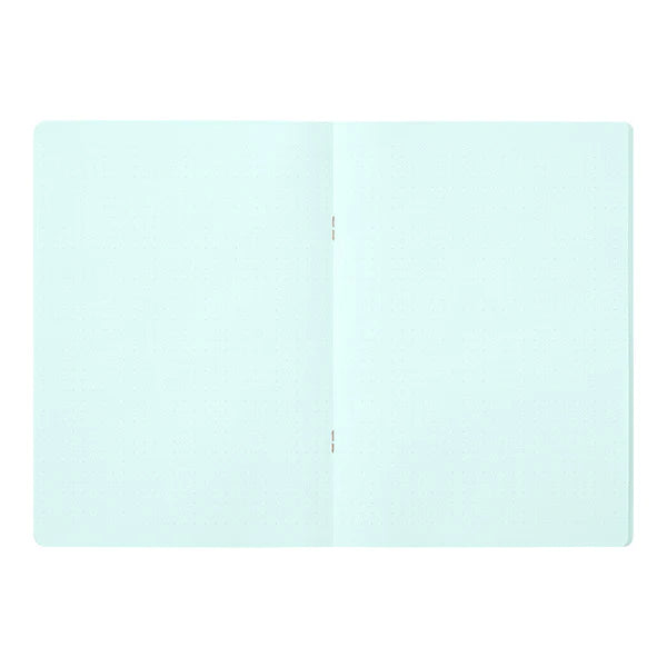 Midori Colour Dot Grid A5 Notebook - Blue