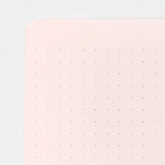 Midori Colour Dot Grid A5 Notebook - Pink