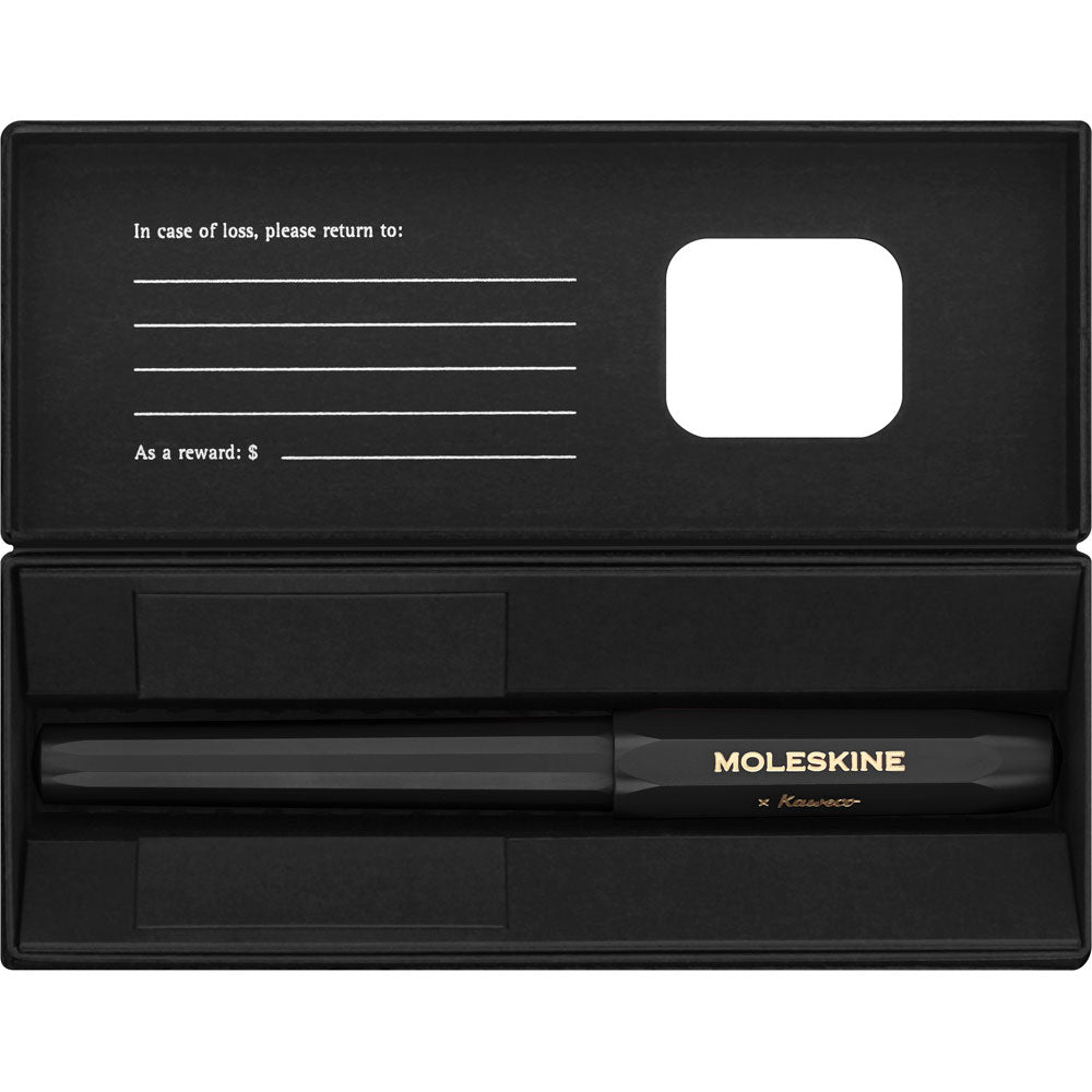Moleskine x Kaweco Ballpoint 1.0mm - Black