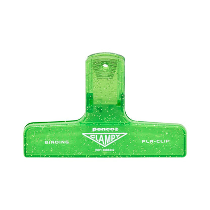 Penco Plastic Clip Glitter - Green