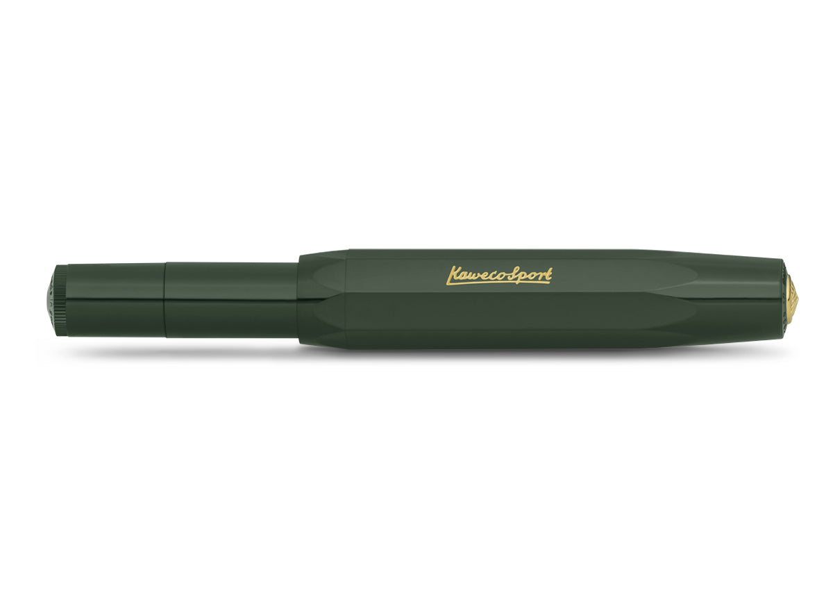 Kaweco Classic Sport Fountain Pen (Fine Nib) - Green