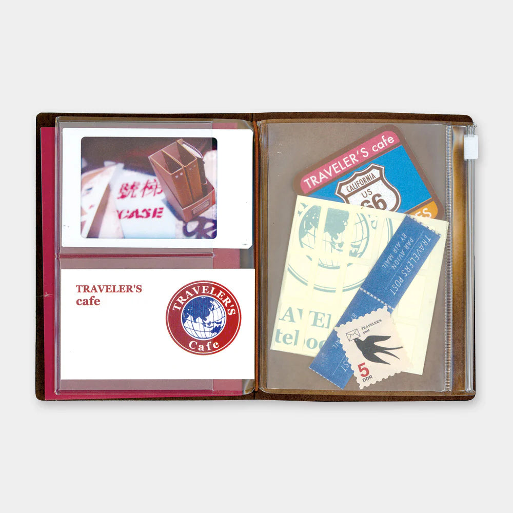 TRAVELER'S Notebook Refill (Passport Size) Zipper Case (004)