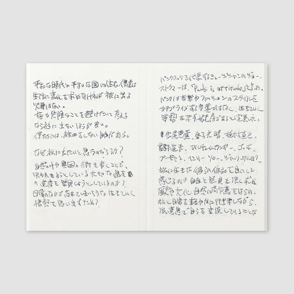 TRAVELER'S Notebook Refill (Passport Size) Lightweight Paper (005)