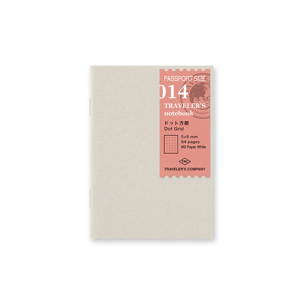 TRAVELER'S Notebook Refill (Passport Size) Dot Grid (014)