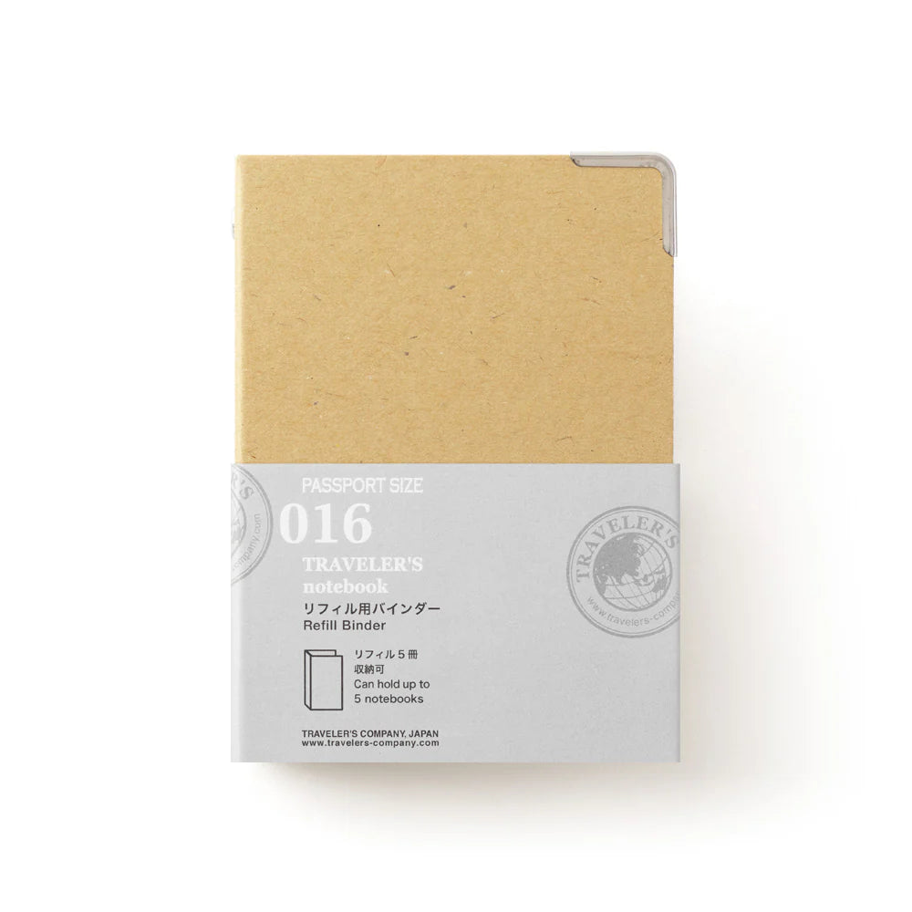TRAVELER'S Notebook Refill (Passport Size) Binder (016)