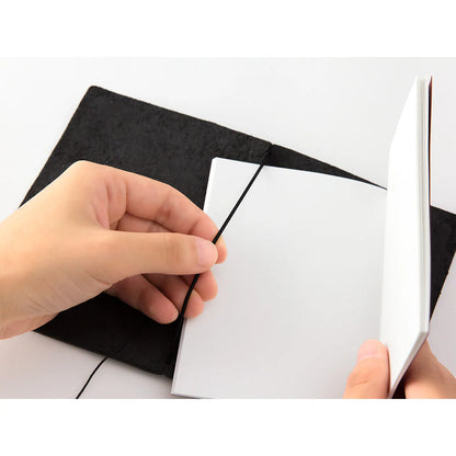 TRAVELER'S Notebook Starter Kit (Passport Size) - Black