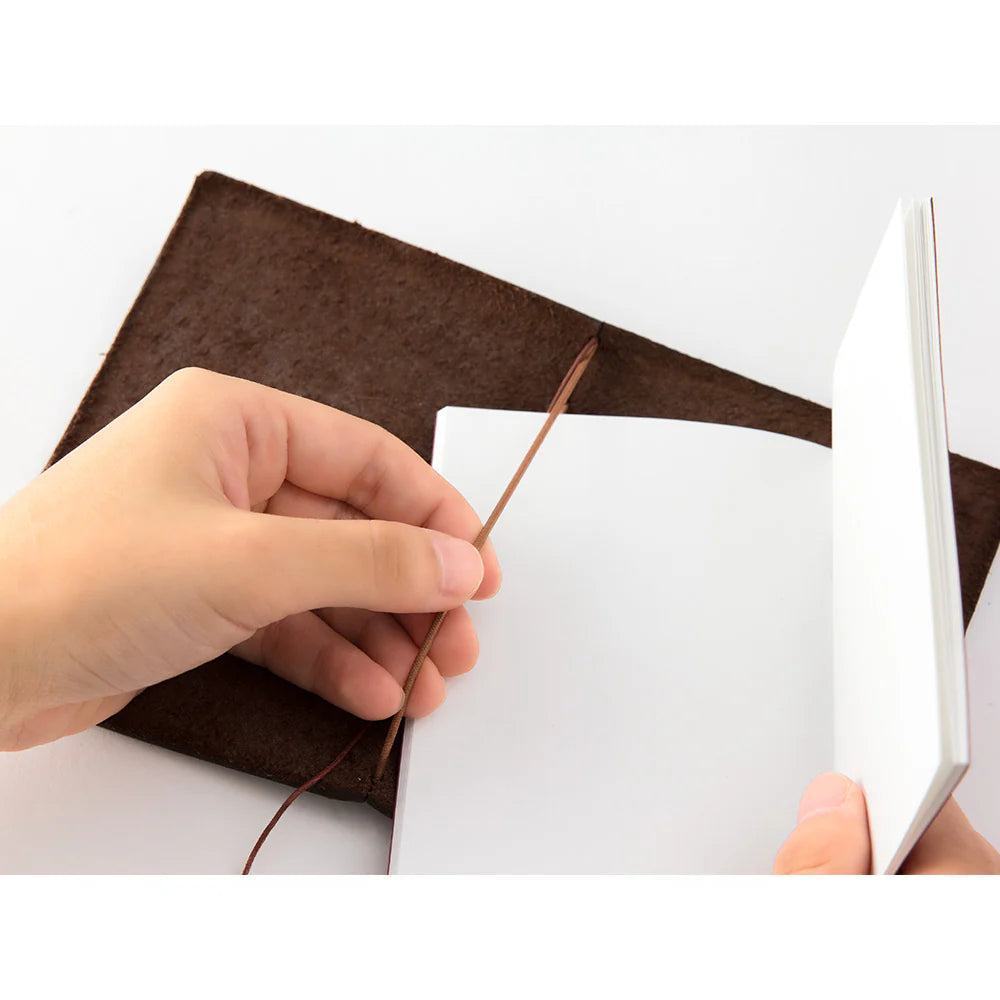 TRAVELER'S Notebook Starter Kit (Passport Size) - Brown