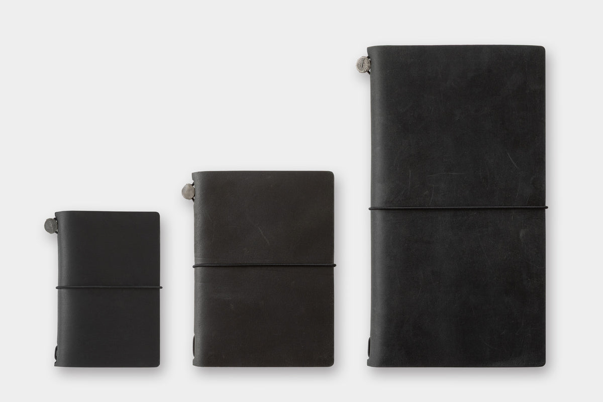 TRAVELER'S Notebook 20th Anniversary Set (Card Size) - Black