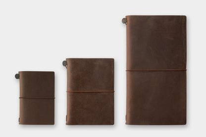 TRAVELER'S Notebook 20th Anniversary Set (Card Size) - Brown