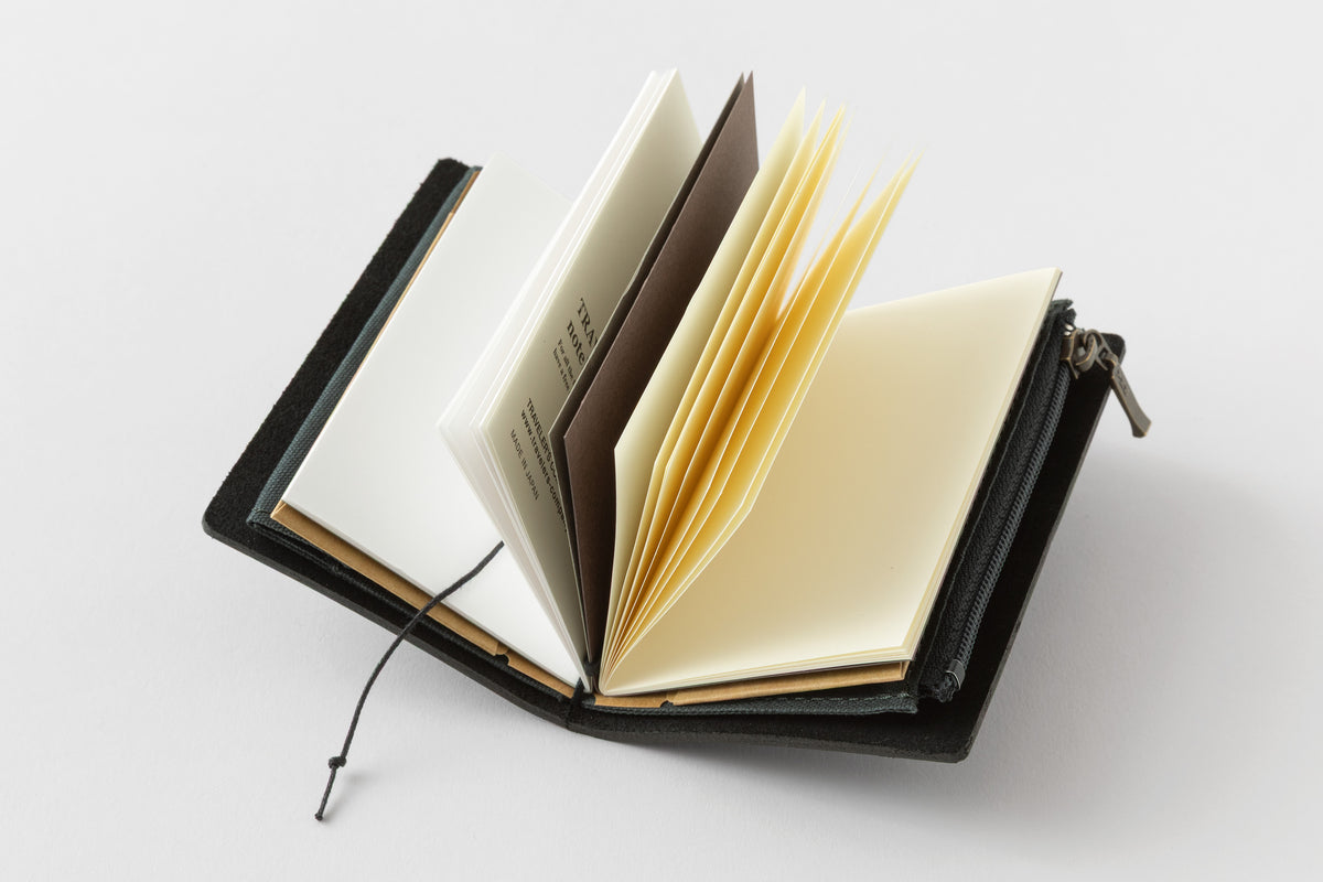 TRAVELER'S Notebook 20th Anniversary Set (Card Size) - Black