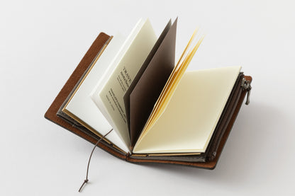 TRAVELER'S Notebook 20th Anniversary Set (Card Size) - Brown