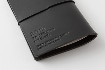 TRAVELER'S Notebook 20th Anniversary Set (Card Size) - Black