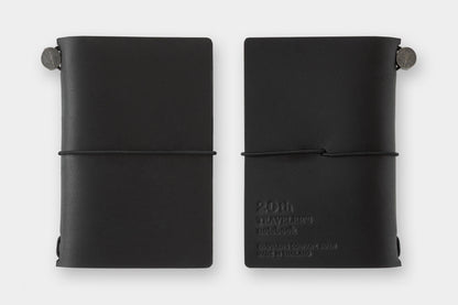TRAVELER'S Notebook 20th Anniversary Set (Card Size) - Black