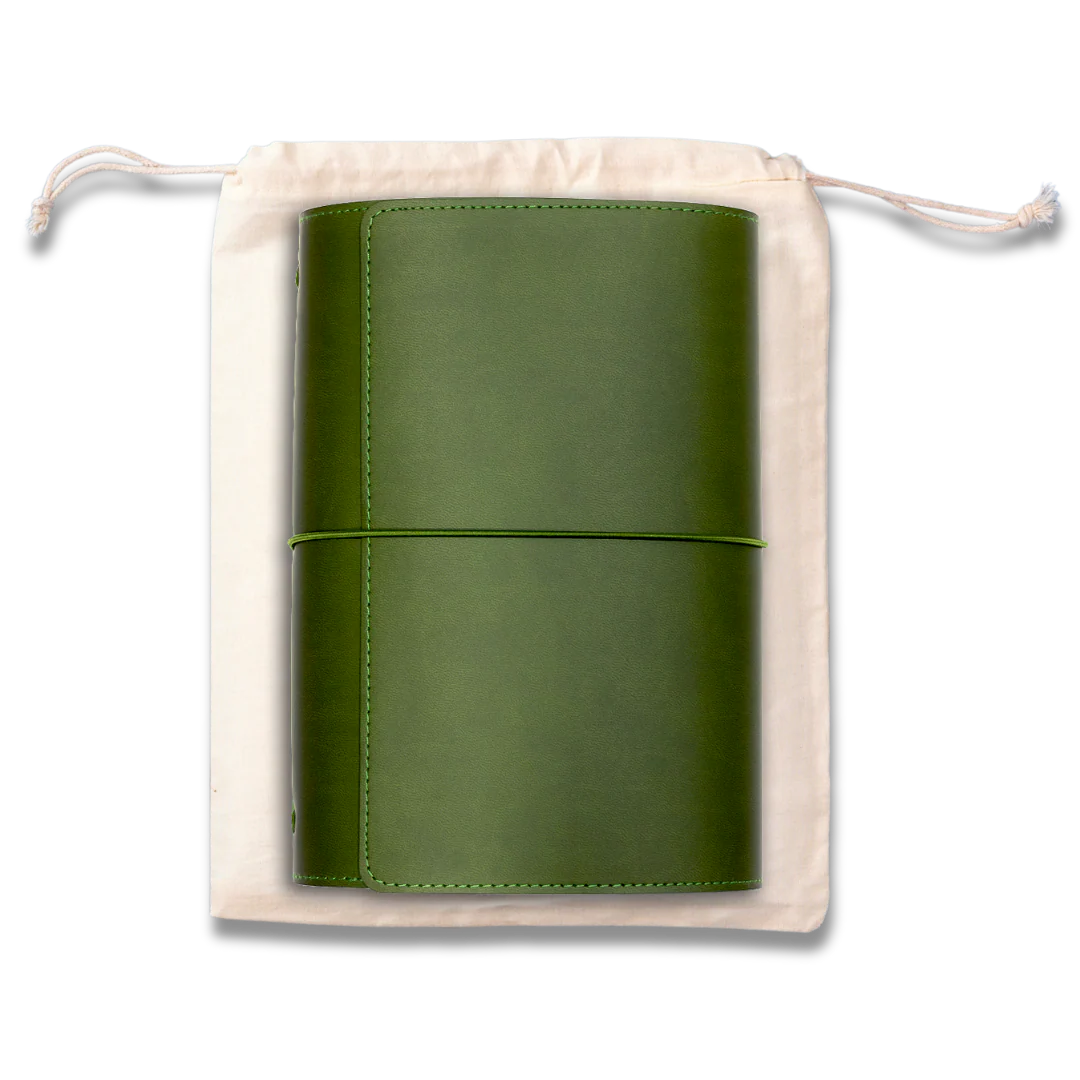 Creator's Friend Refillable Folio Trifold - (Olive Green)