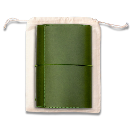 Creator's Friend Refillable Folio Trifold - (Olive Green)