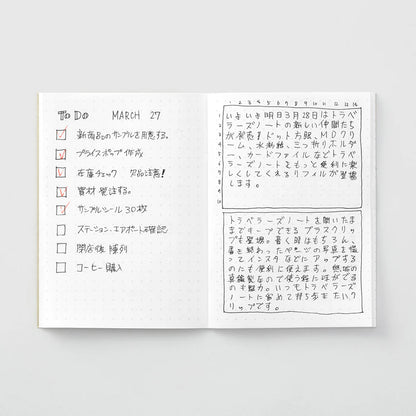 TRAVELER'S Notebook Refill (Passport Size) Dot Grid (014)