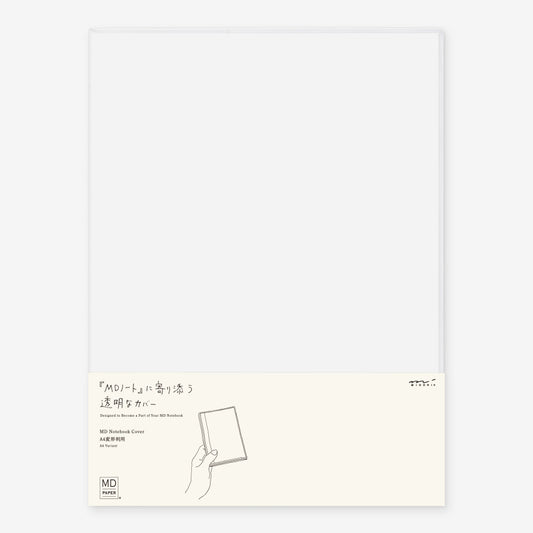 MD Notebook Cover Clear A4