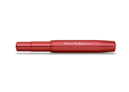 Kaweco AL Sport Fountain Pen (Medium Nib) - Deep Red
