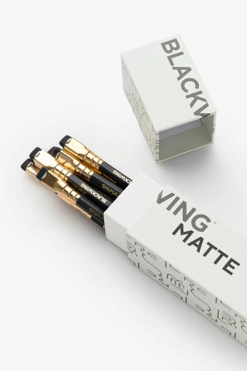 Blackwing Graphite Pencils - Matte Black