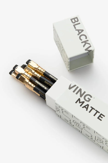 Blackwing Graphite Pencils - Matte Black