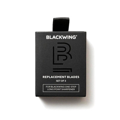 Blackwing One-Step Long Point Sharpener Replacement Blades 3-Pack