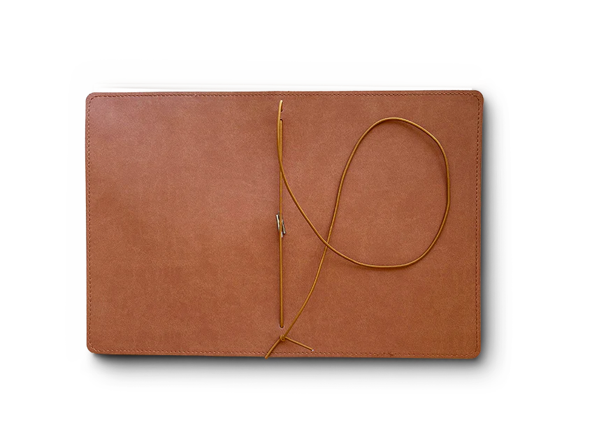 Creator's Friend Refillable Notebook Folio (Saddle Brown)