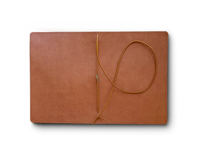 Creator's Friend Refillable Notebook Folio (Saddle Brown)