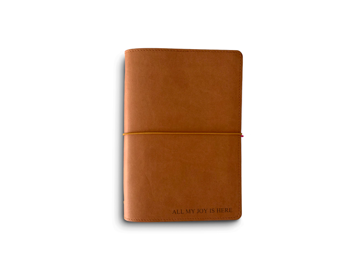 Creator's Friend Refillable Notebook Folio (Saddle Brown)