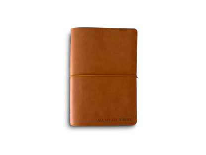 Creator's Friend Refillable Notebook Folio (Saddle Brown)
