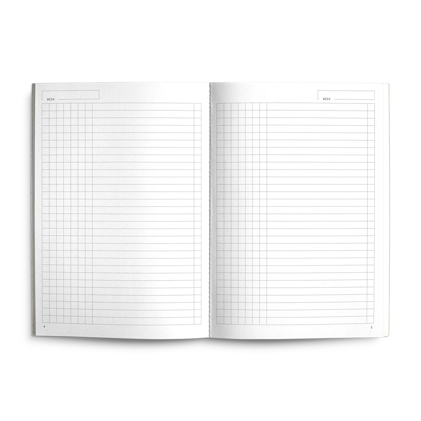 Creator's Friend Running List Weekly Planner A5 - Soft Yolk