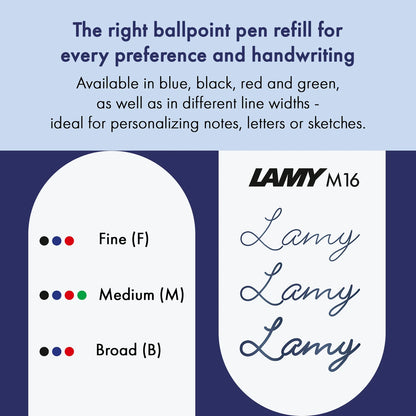 Lamy Refill Ballpoint M16 (Medium) - Blue