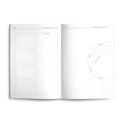 Creator's Friend Fast Brain Daily Productivity Planner A5 - Caramel Fudge