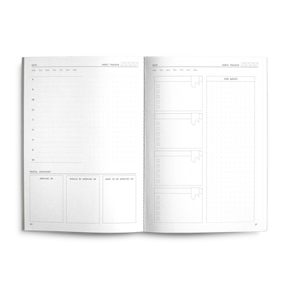 Creator's Friend Fast Brain Daily Productivity Planner A5 - Caramel Fudge