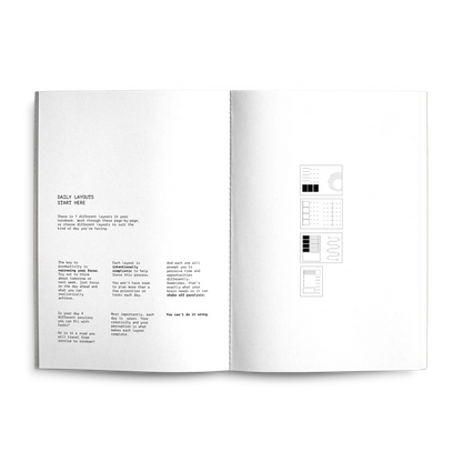 Creator's Friend Fast Brain Daily Productivity Planner A5 - Caramel Fudge