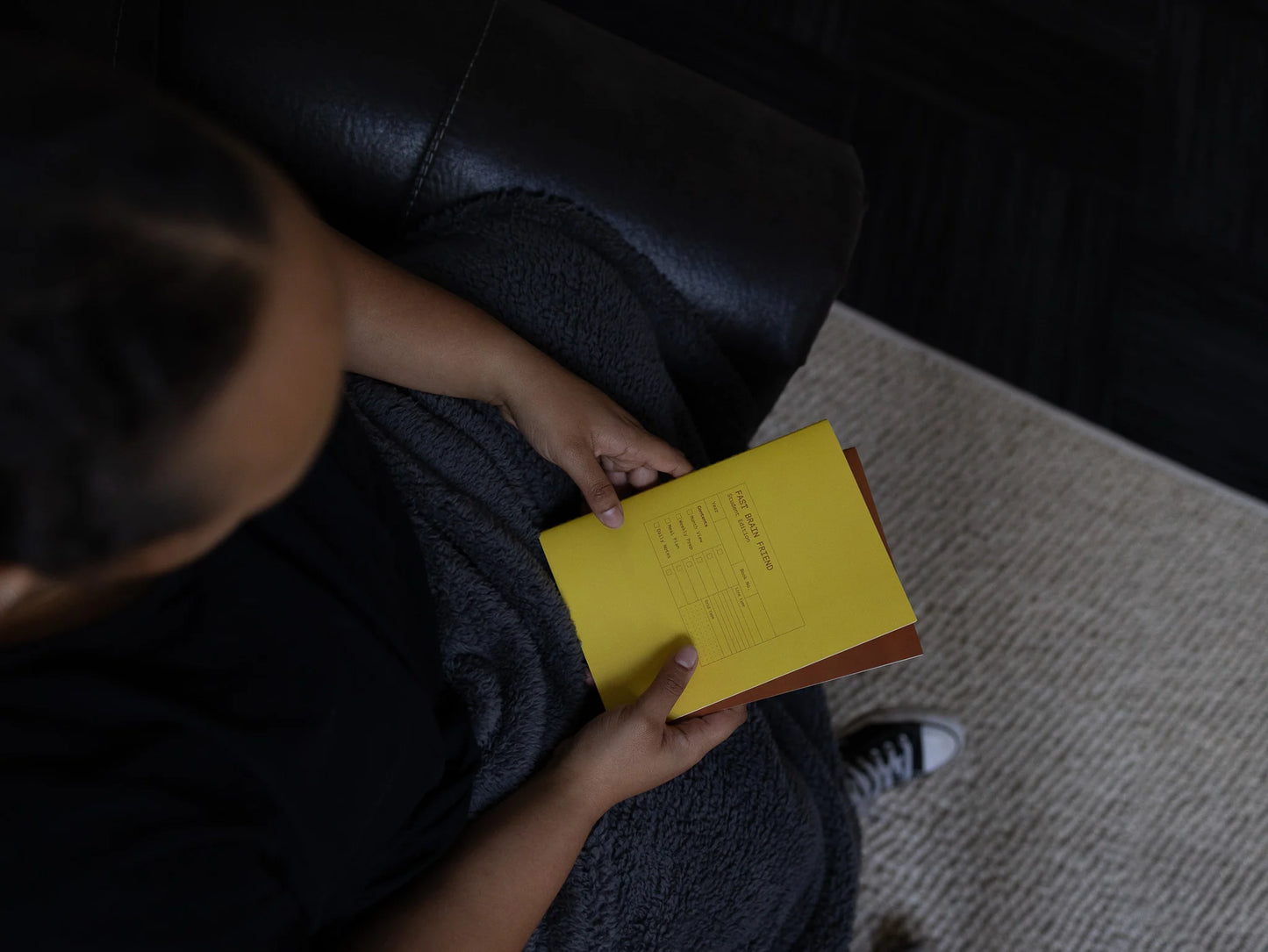 Creator's Friend Fast Brain Daily Productivity Planner A5 (Student Edition) - Honeysuckle Yellow