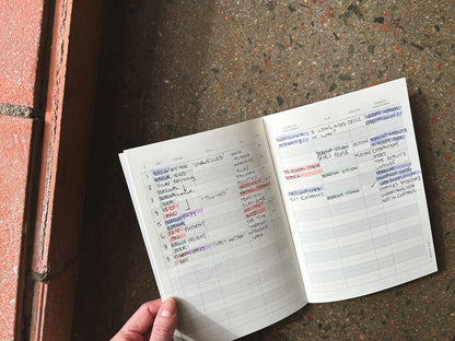 Creator's Friend Writer's Planner A5 - Double Cream Yellow