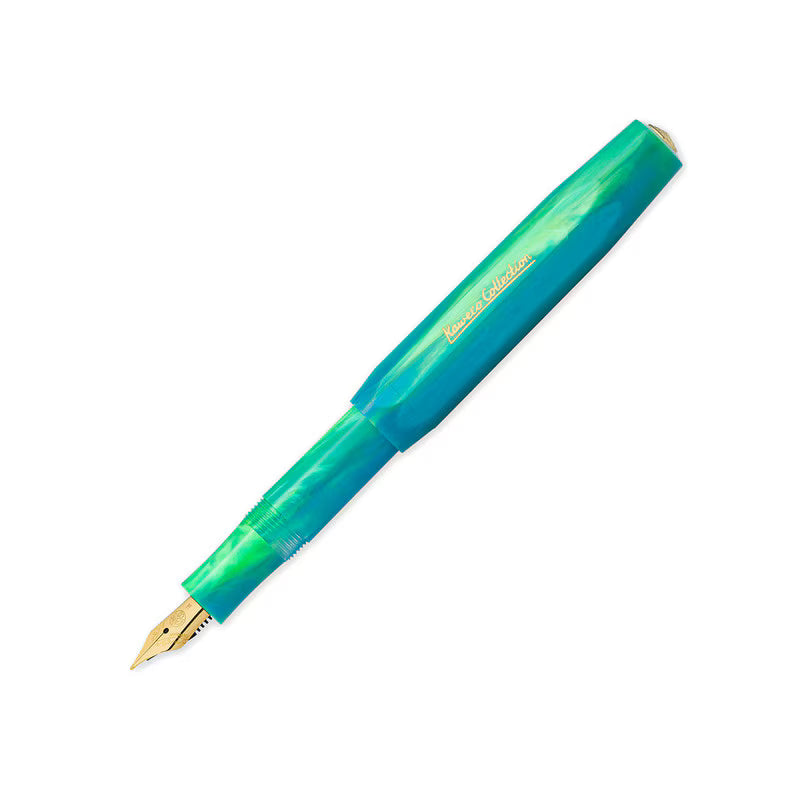 Kaweco Classic Sport Fountain Pen (Medium Nib) - Marble Ocean **Limited Edition**