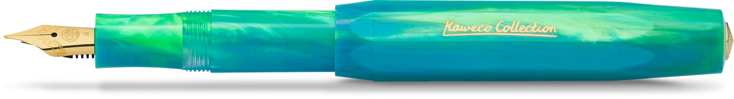 Kaweco Classic Sport Fountain Pen (Medium Nib) - Marble Ocean **Limited Edition**
