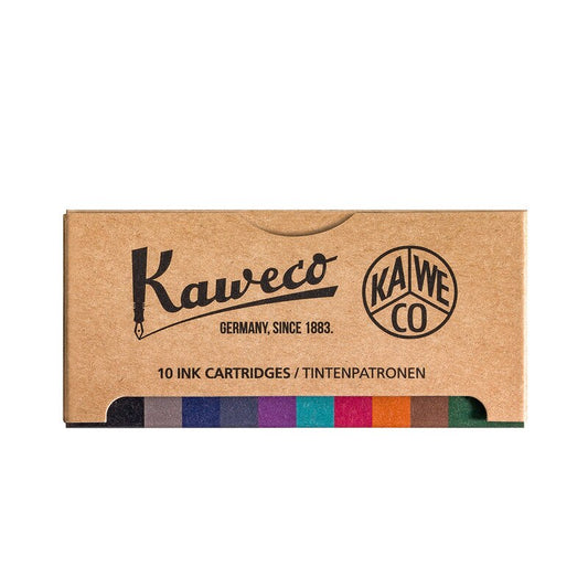 Kaweco Fountain Pen Ink Cartridges - Colour Mix (10-Pack)
