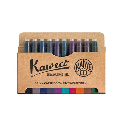 Kaweco Fountain Pen Ink Cartridges - Colour Mix (10-Pack)