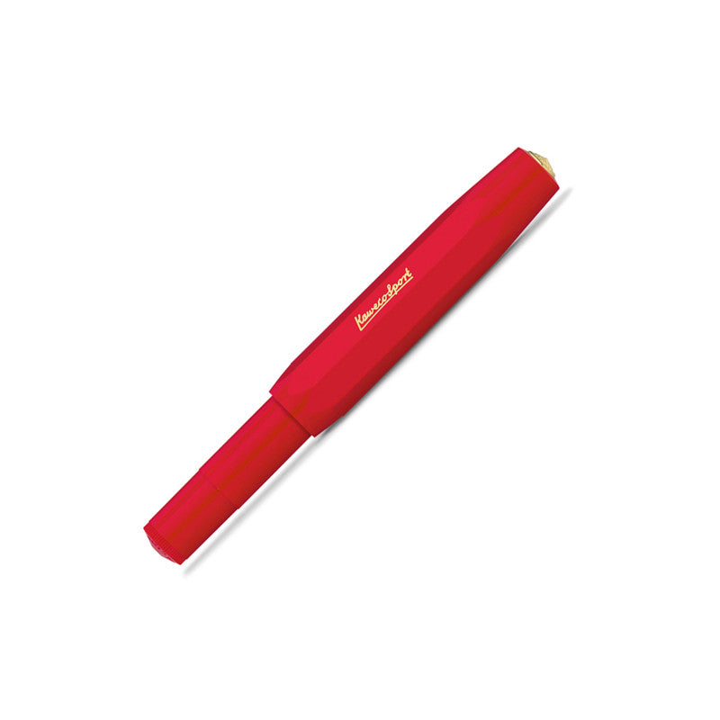 Kaweco Classic Sport Fountain Pen (Medium Nib) - Red