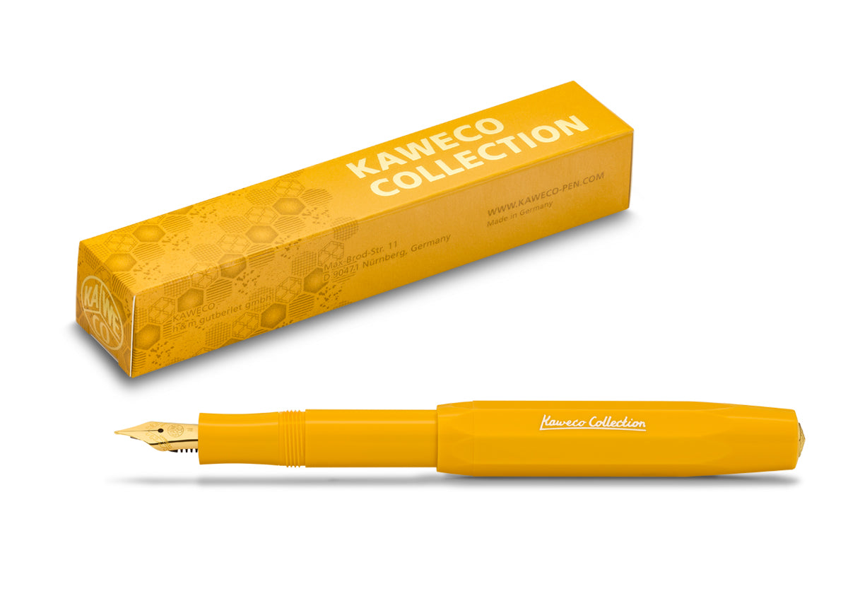 Kaweco Classic Sport Fountain Pen (Fine Nib) - Honey **Limited Edition**