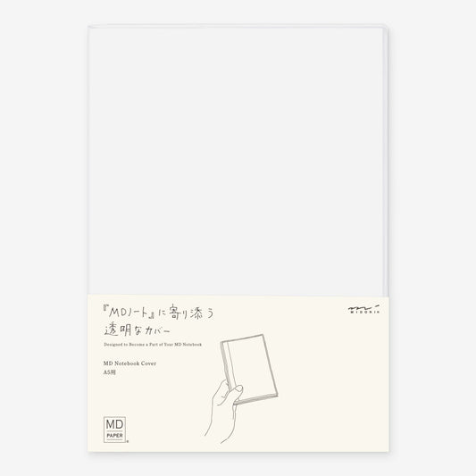 MD Notebook Cover Clear A5