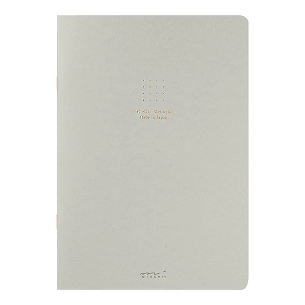 Midori Colour Dot Grid A5 Notebook - Grey