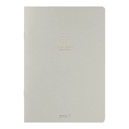 Midori Colour Dot Grid A5 Notebook - Grey