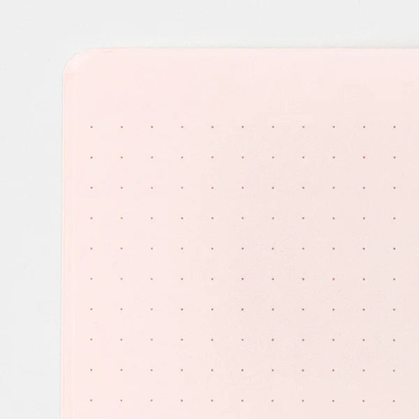 Midori Colour Dot Grid A5 Notebook - Pink