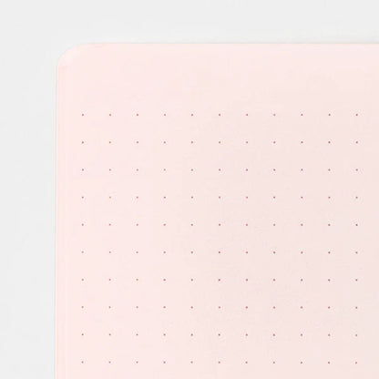 Midori Colour Dot Grid A5 Notebook - Pink
