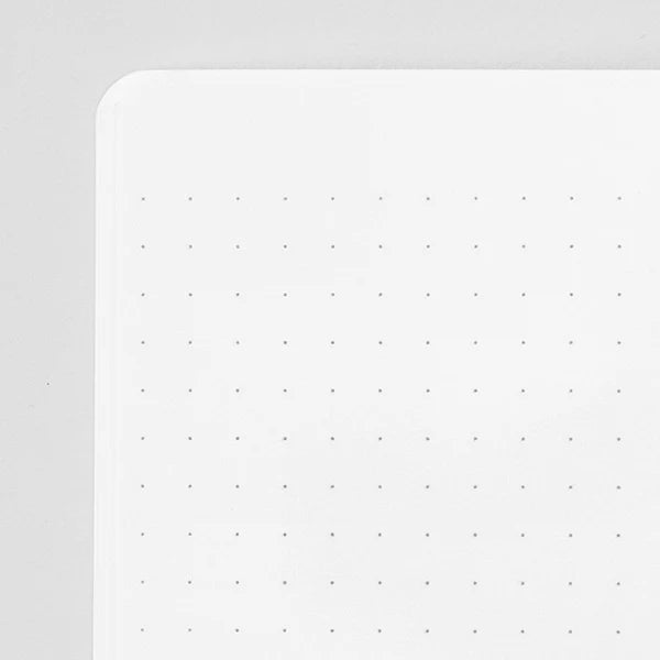 Midori Colour Dot Grid A5 Notebook - White