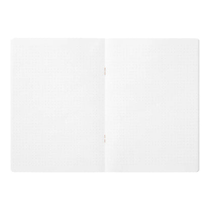 Midori Colour Dot Grid A5 Notebook - White
